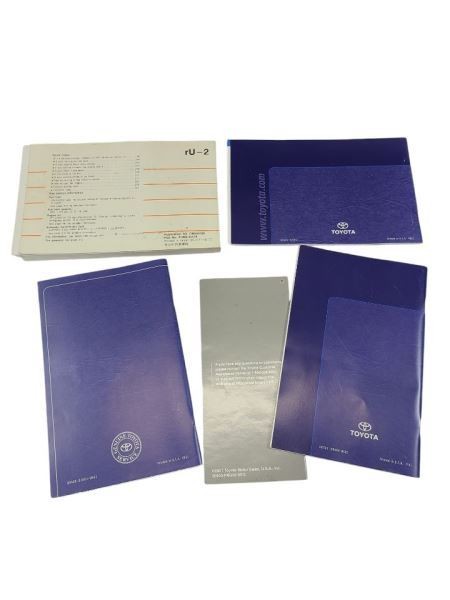 SEQUOIA   2002 Owners Manual 600684