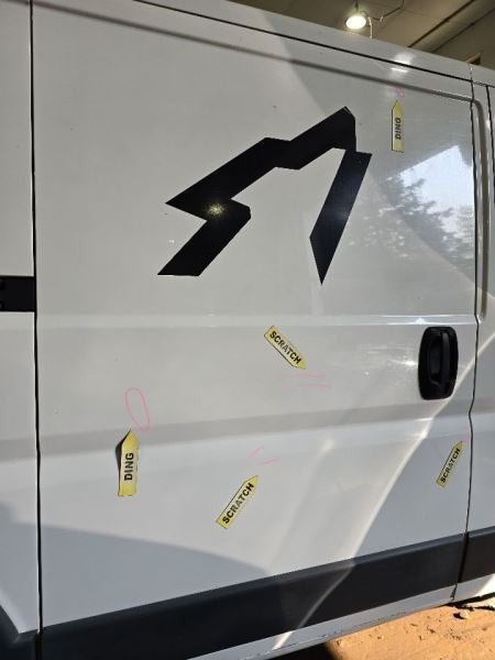 Passenger Rear Side Door Sliding Low Roof Fits 14-19 PROMASTER 1500 VA