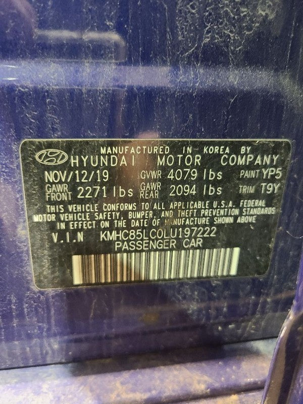 Passenger Axle Shaft VIN C 8th Digit Hev Outer Fits 17-22 IONIQ 656224