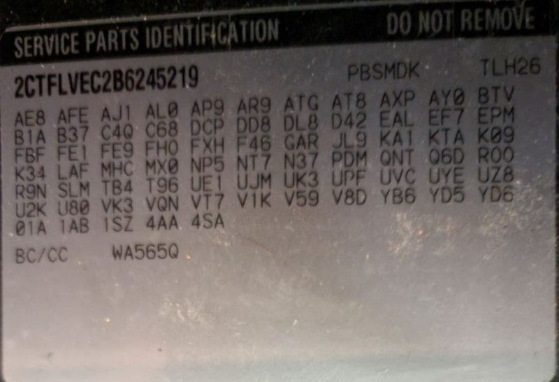 TERRAIN   2011 Owners Manual 551988