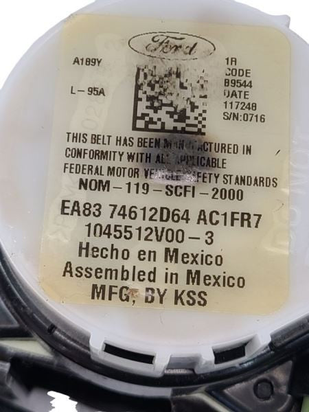 Seat Belt Front Bucket Passenger Retractor Fits 13-19 FLEX 598456