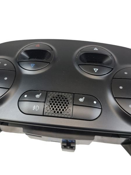 Temperature Control 2 Door Abarth Black Face Plate Fits 12-17 FIAT 500