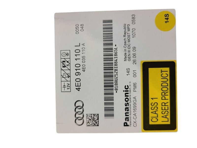Audio Equipment Radio CD Changer Fits 07-11 AUDI Q7 632846