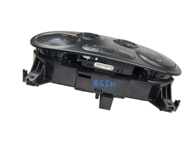 Temperature Control 2 Door Abarth Black Face Plate Fits 12-17 FIAT 500