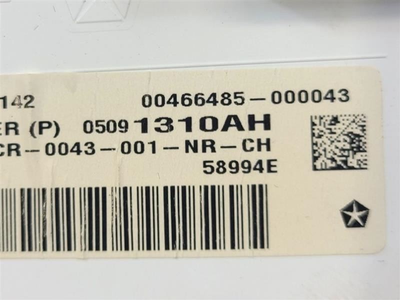 Speedometer Cluster MPH Fits 14 DURANGO 575626