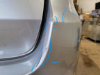 Rear Bumper Without Rear Park Assist Fits 14-19 HIGHLANDER 558164