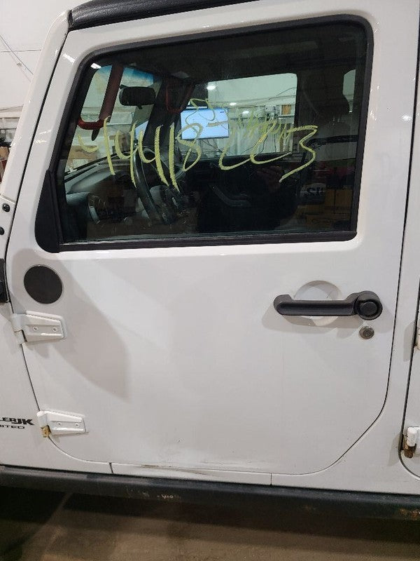 Driver Front Door VIN W 6th Digit Jk Body Full Door Fits 11-18 WRANGLE