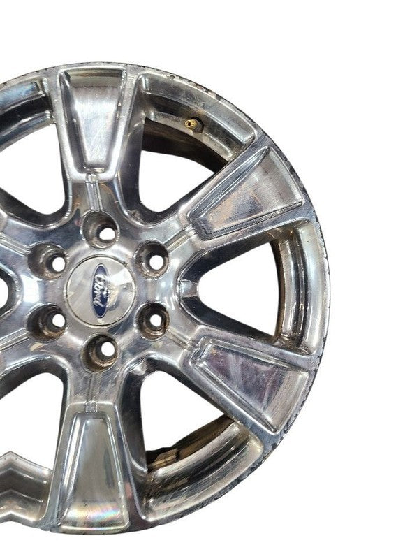 Wheel 18x7-1/2 Aluminum 6 Spoke Chrome Fits 15-17 FORD F150 PICKUP 652