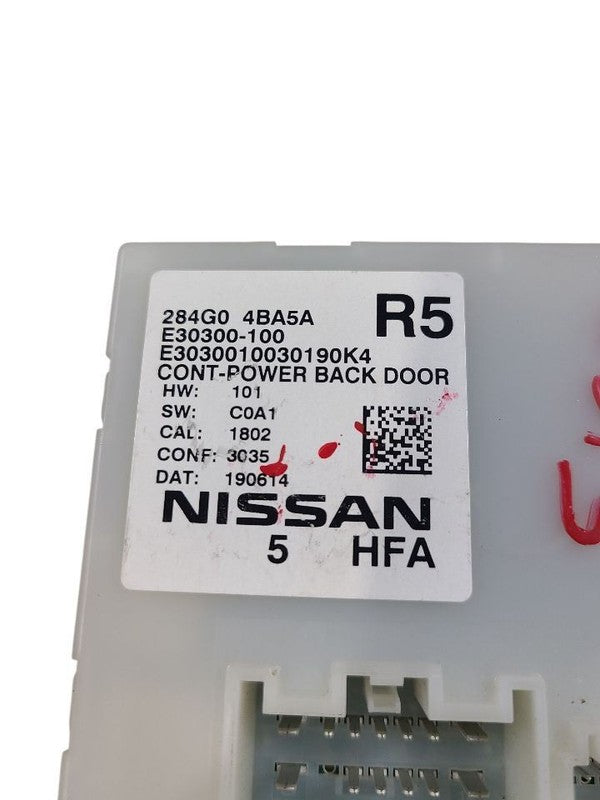 Chassis ECM Door Power Control Rear Gate Fits 19-20 ROGUE 643741