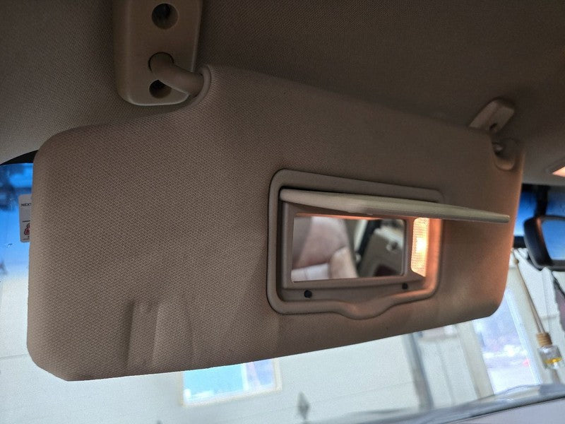 Driver Sun Visor Crew Cab With Illumination Fits 09-10 FORD F150 PICKU