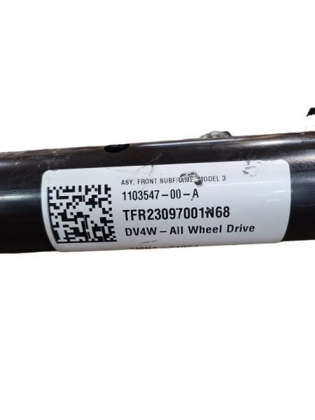 TESLA 3   2023 Crossmember/K-Frame 578649