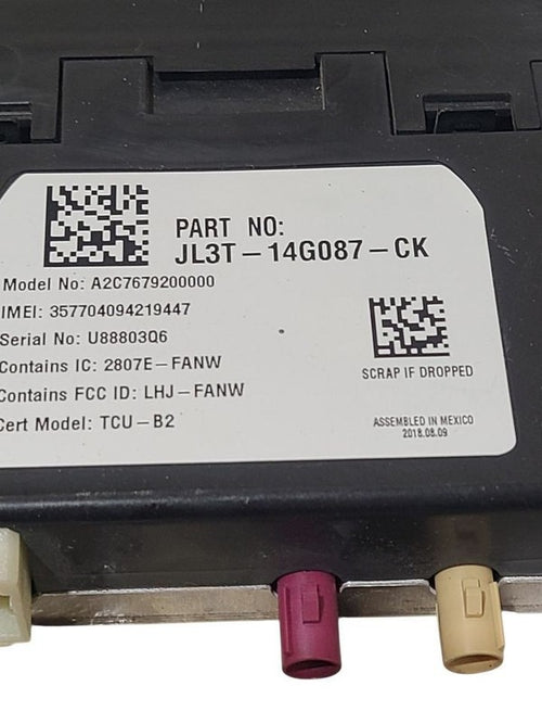 Chassis ECM Communication Telematics Thru 07/22/19 Fits 19 NAVIGATOR 6