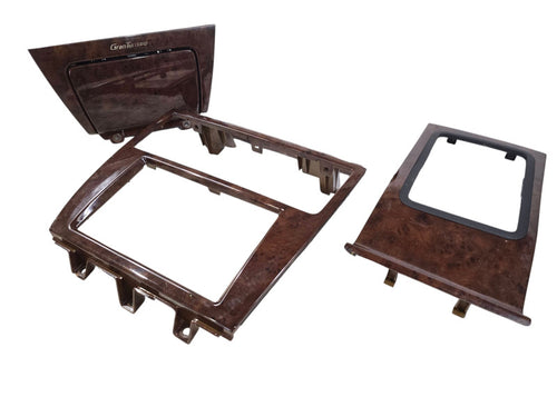 1996 Nissan Cedric Radio Shifter Vent Bezel Trim Woodgrain GranTurismo