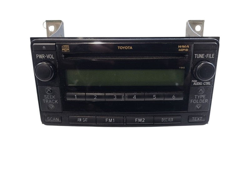 Audio Equipment Radio Receiver Hatchback With CD Fits 09-11 YARIS 6748
