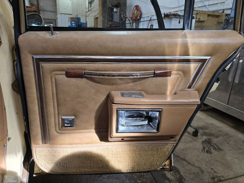 Rear Passenger Door Trim Panel Fits 1978 OLDSMOBILE SW 647899