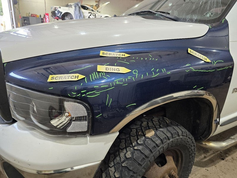Driver Fender Front Excluding SRT10 Fits 02-05 DODGE 1500 PICKUP 64021