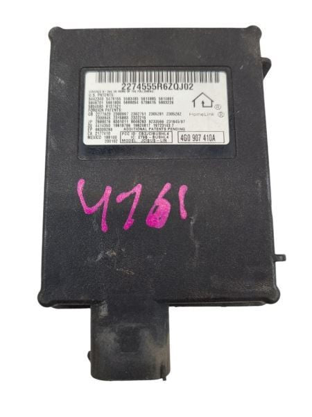 Chassis ECM Driver Assist Garage Door Opener Fits 11-18 AUDI A8 598655