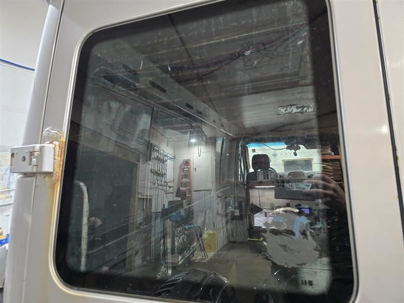 Driver Back Glass Light Tint Heated Fits 02-06 SPRINTER 2500 607725