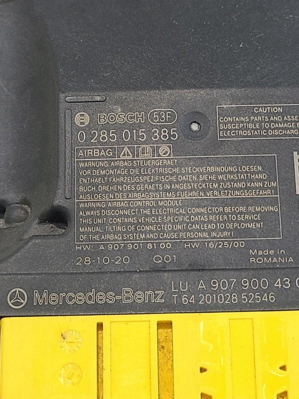 Chassis ECM  ID 9079004305 Fits 19-22 MERCEDES SPRINTER 1500 672273