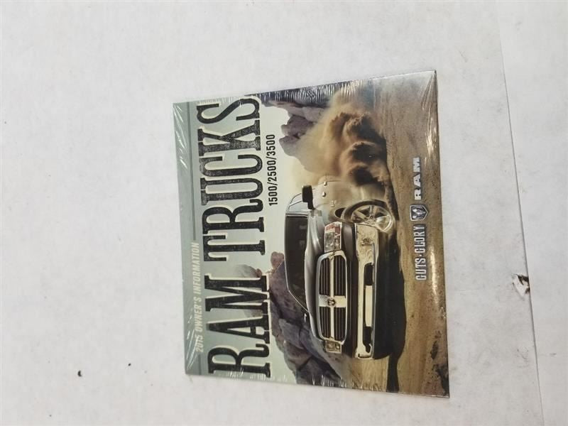 RAM2500   2015 Owners Manual 417296