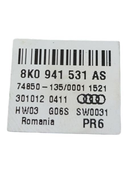 A5 AUDI   2013 Dash/Interior/Seat Switch 599655