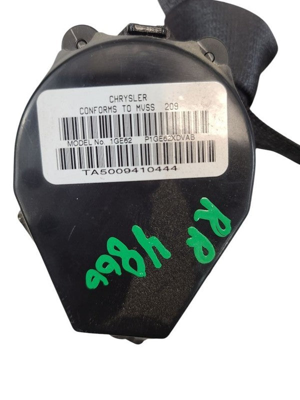 PATRIOT   2014 Seat Belt Rear 610068