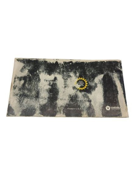 VOLARE    1980 Owners Manual 598992