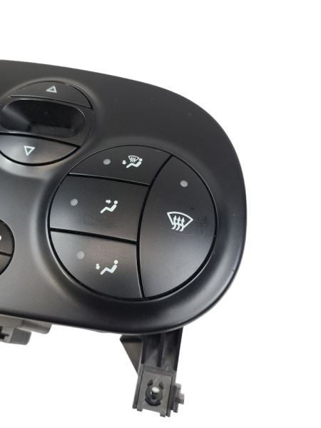 Temperature Control 2 Door Abarth Black Face Plate Fits 12-17 FIAT 500