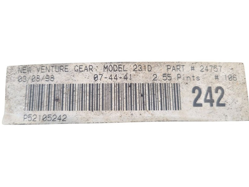 Transfer Case NV231 3.9L Automatic Transmission Fits 98-99 DAKOTA 6664
