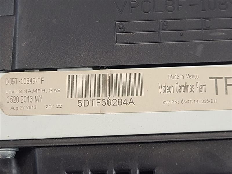 Speedometer Cluster MPH Thru 03/10/14 Fits 13-14 ESCAPE 600253