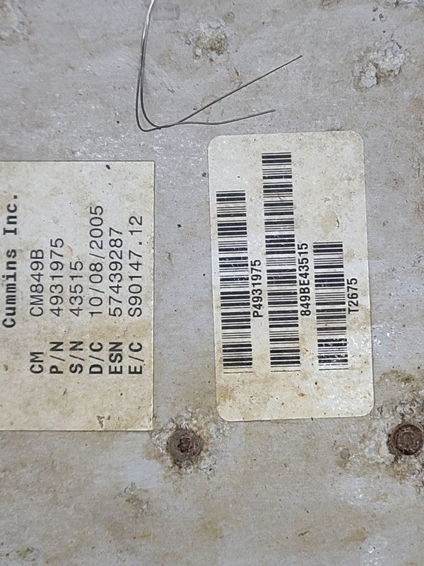 Engine ECM Electronic Control Module 5.9L Fits 06 DODGE 2500 PICKUP 67
