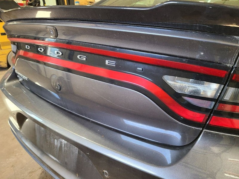 Trunk/Hatch/Tailgate With Spoiler Moulded In Black Fits 15-23 CHARGER 