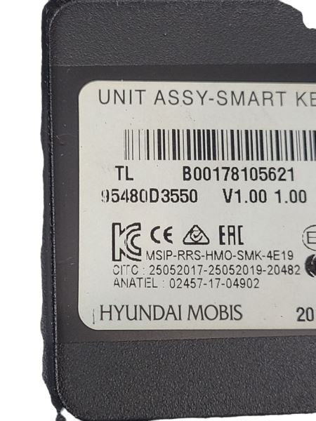Chassis ECM Security Smartkey Module Left Hand Dash Fits 19-20 TUCSON 