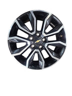Wheel 17x7-1/2 Machined And Black Painted U Spoke Fits 21-25 TRAILBLAZ
