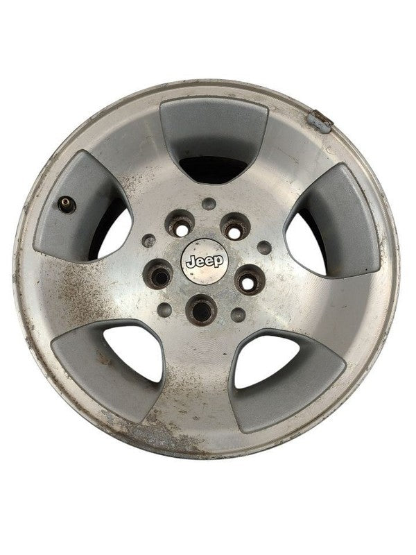 Wheel 15x8 Aluminum Machined Finish Fits 00-03 WRANGLER 612715