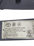 4 RUNNER  1999 Seat Belt Front 672858