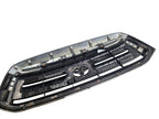 Grille Crew Cab 4 Door Base Chrome Black Insert Fits 10-13 TUNDRA 6613