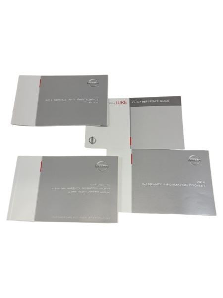 JUKE      2014 Owners Manual 599098