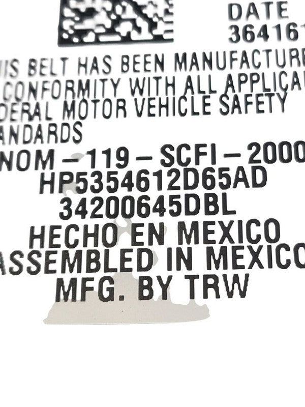 Seat Belt Front Bucket Driver Retractor Fits 17-20 MKZ 665923
