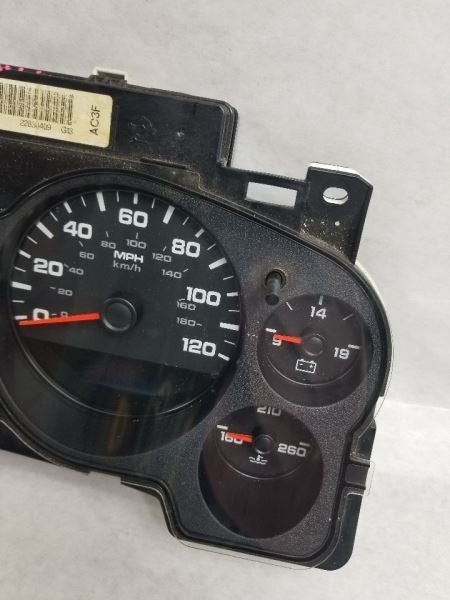 Speedometer Cluster KPH Canada Market Fits 07-14 SIERRA 2500 PICKUP 53