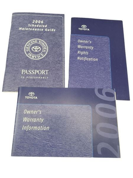TUNDRA    2006 Owners Manual 598115