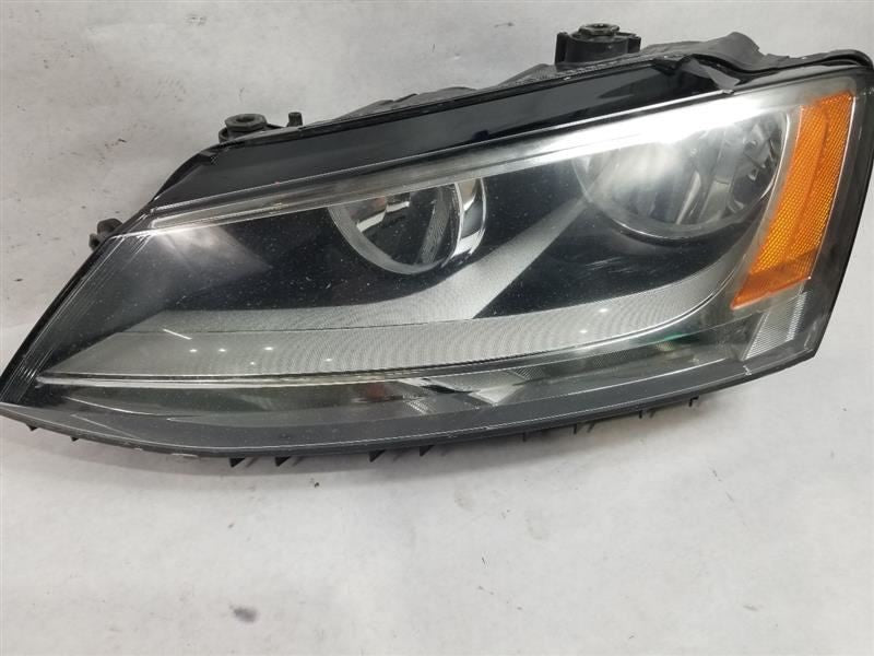 Driver Left Headlight Sedan Halogen Fits 11-16 JETTA 539069