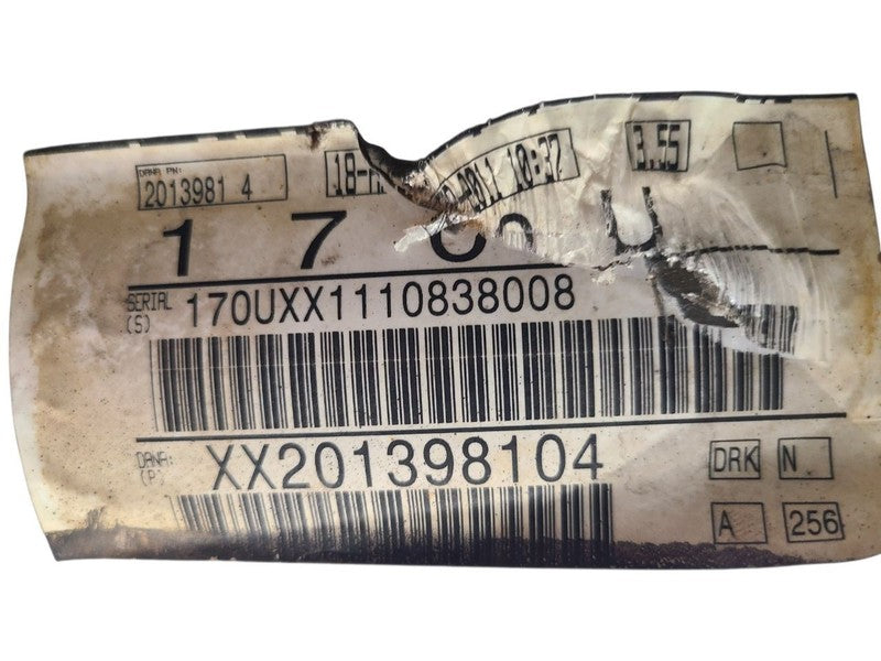Front Axle Srw 3.55 Ratio Fits 11-12 FORD F250SD PICKUP 663359