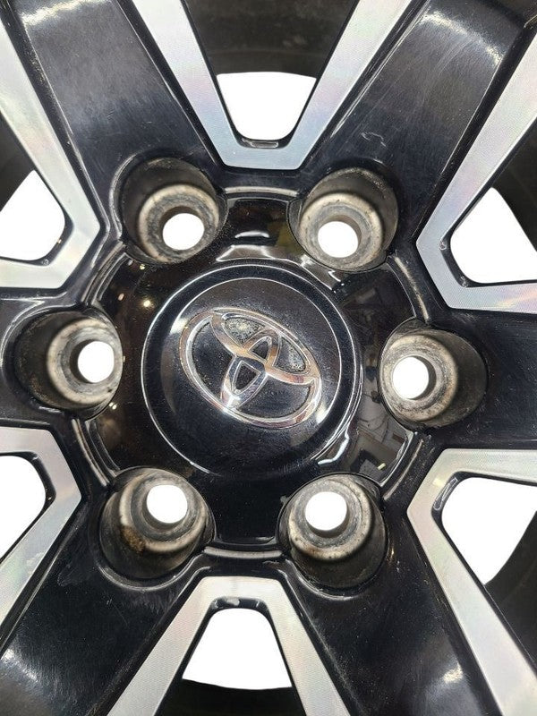 Wheel 17x7-1/2 Alloy 6 Spoke Machined And Black Fits 20-23 TACOMA 6773