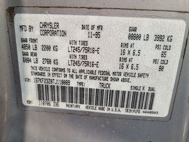 Rear Drive Shaft 4WD Quad Cab 4 Door 5.9L Fits 96-02 DODGE 2500 PICKUP