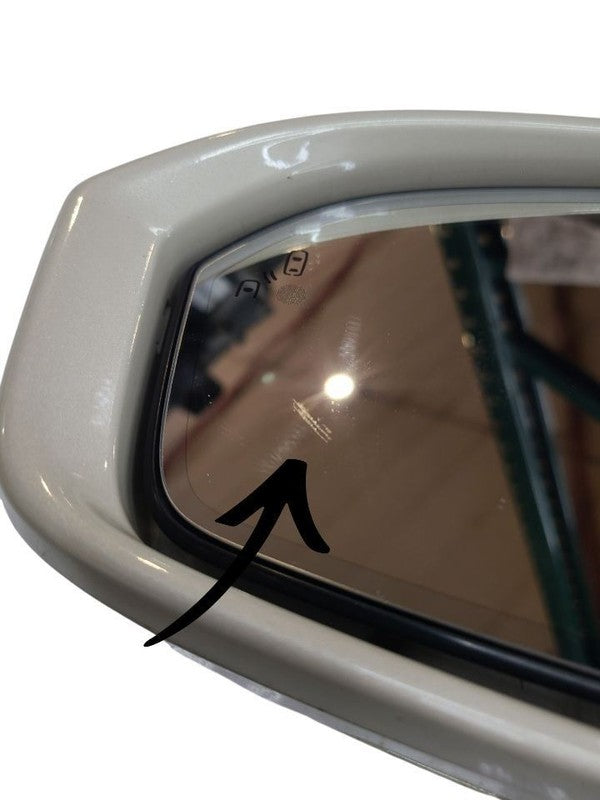 Driver Side View Mirror Power With Blind Spot Alert Fits 16-18 MKX 677