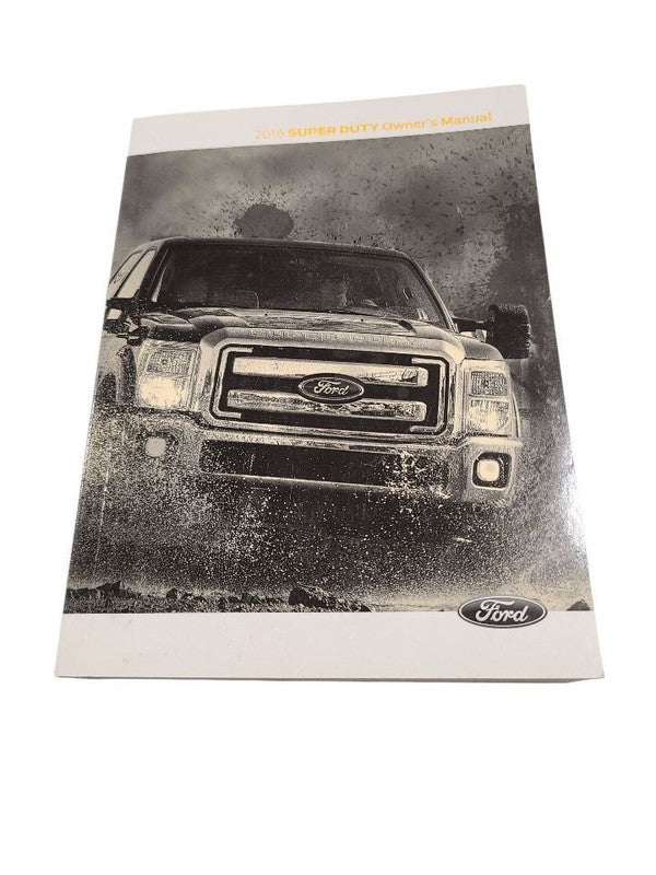 F350SD    2016 Owners Manual 649046