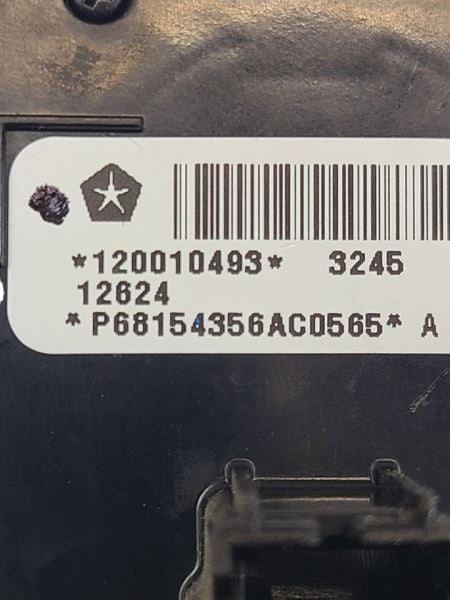 CHEROKEE  2016 Dash/Interior/Seat Switch 597539