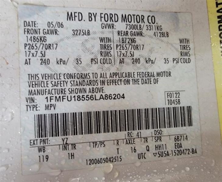 Transfer Case Fits 06 EXPEDITION 374767