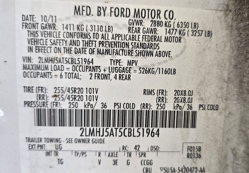 Hood Fits 10-19 MKT 643854